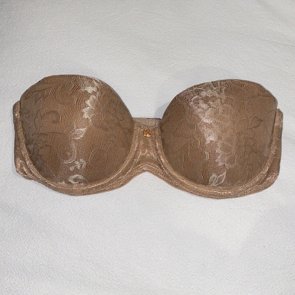 Natori Underwire Strapless Bra - Nude